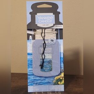 YANKEE CANDLE CAR JAR AIR FRESHENER ~ OCEAN AIR